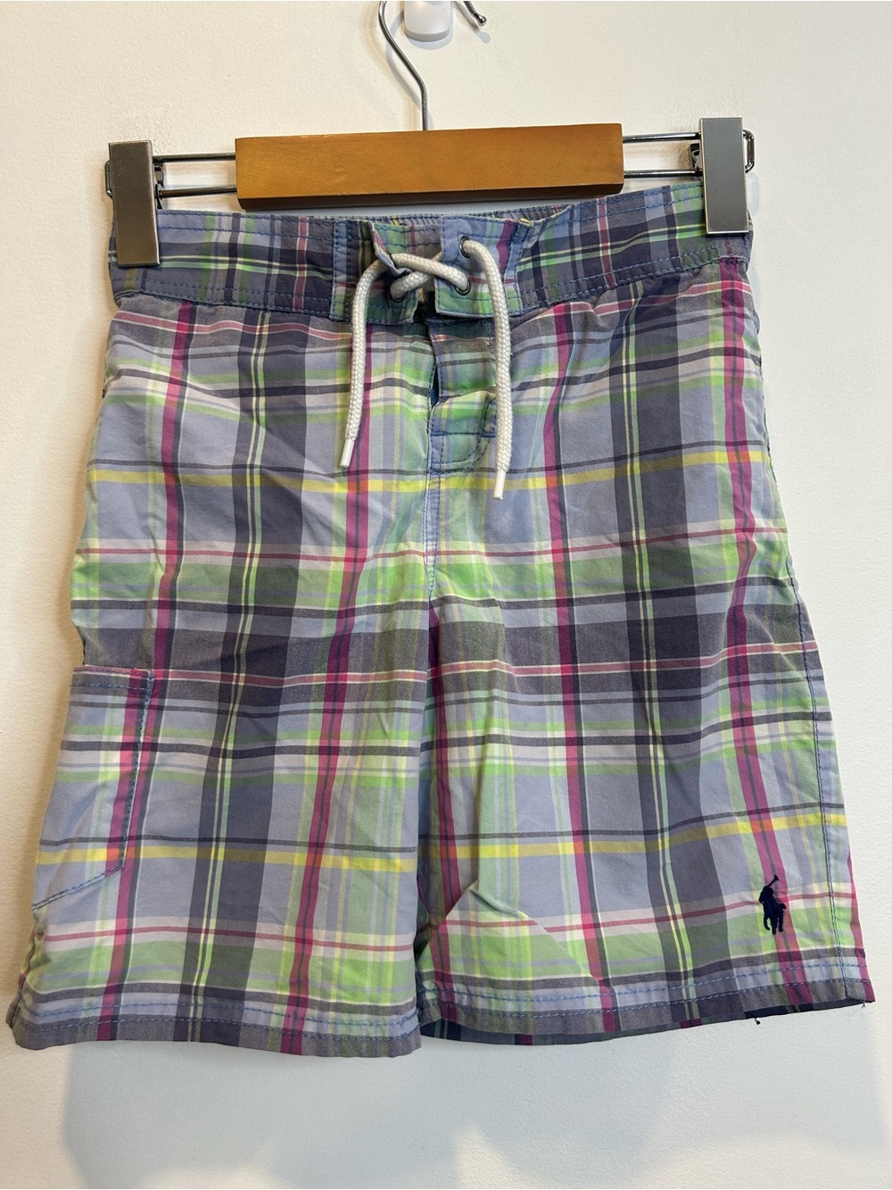 Polo Ralph Lauren Plaid Boys Swim Shorts